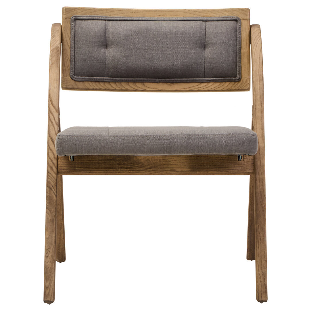 Stirling Grey Wash Elm Wood Folding Chair
