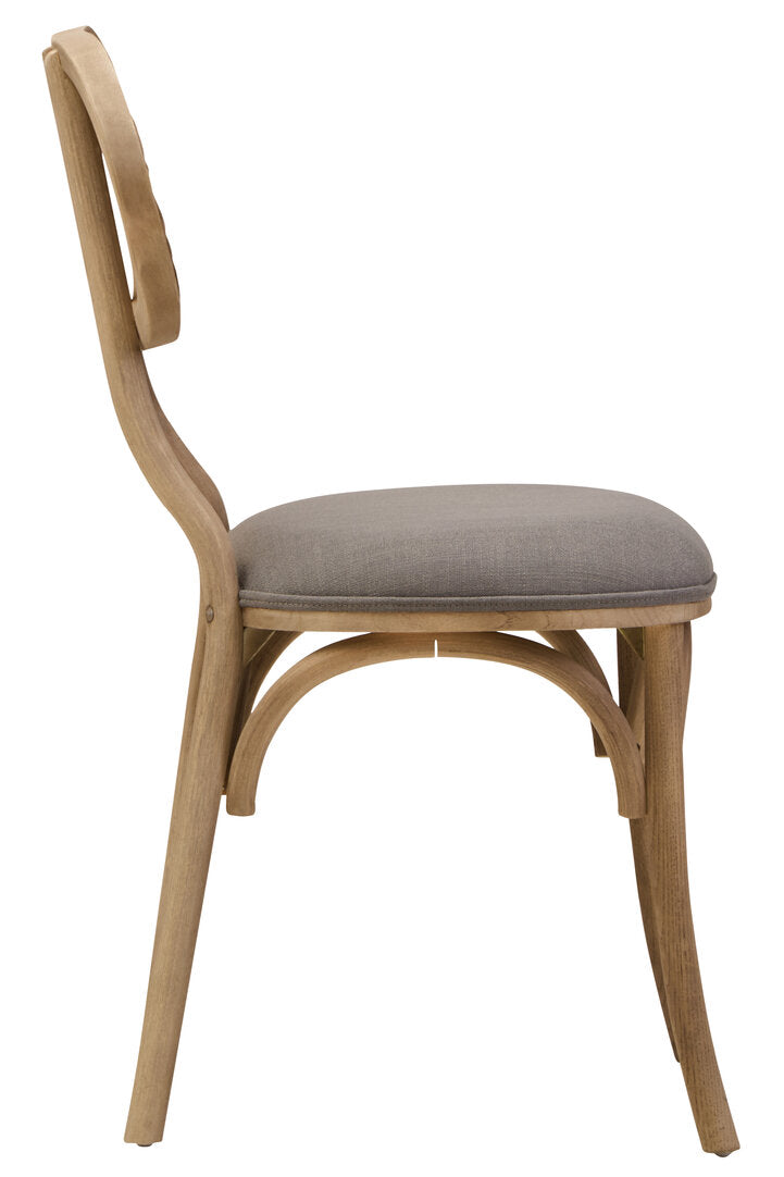 Stirling Grey Wash Elm Wood Dining Chair