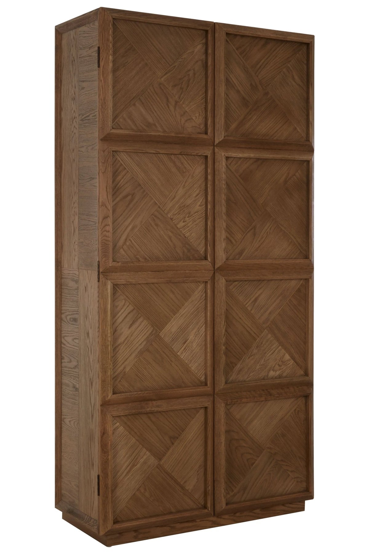 Kensington Natural Oak Wood Tall Cabinet