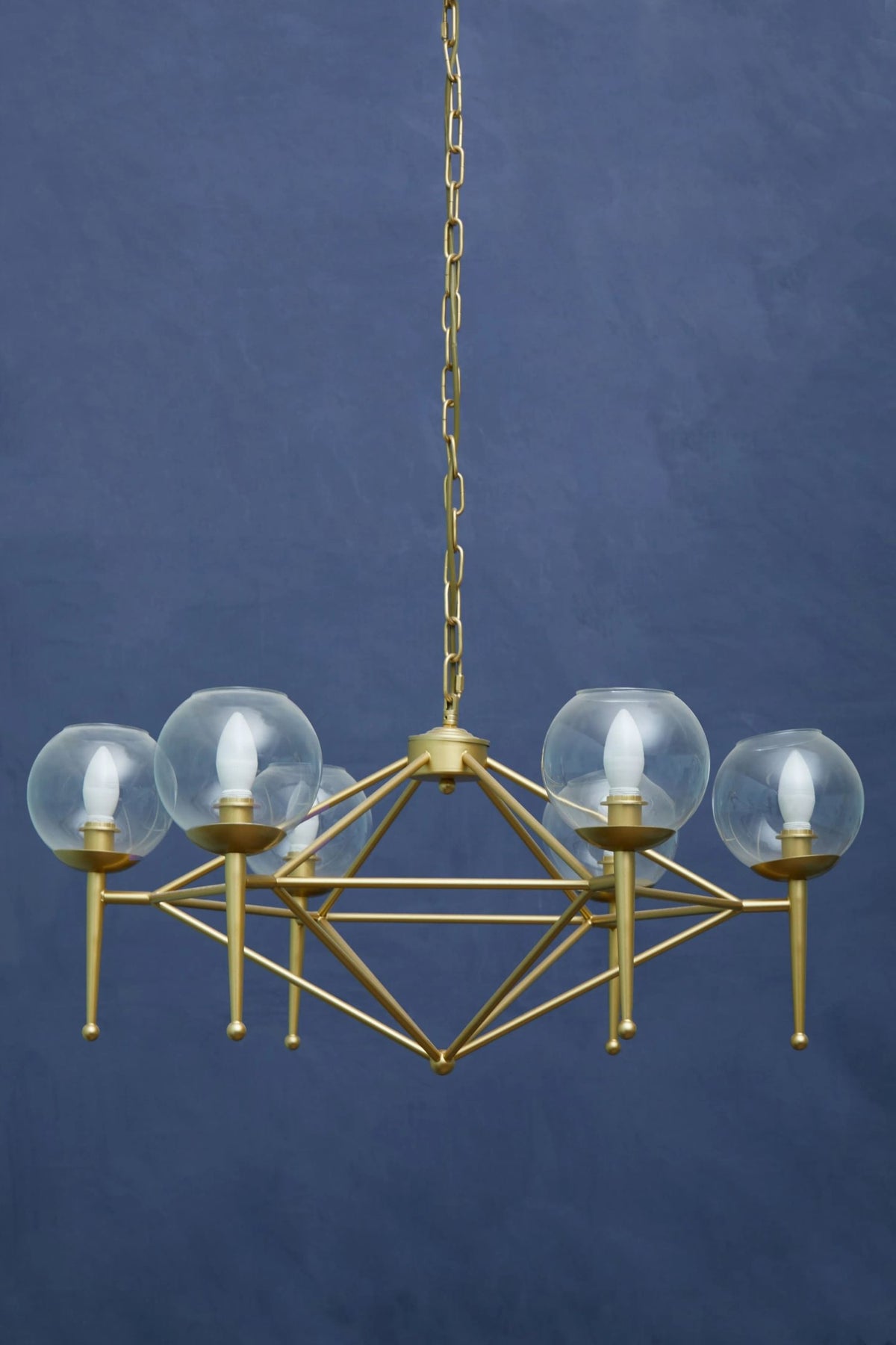 Cambridge 6 Bulb Geo Pendant Light
