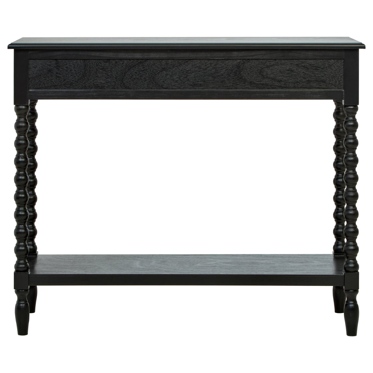 Savoy Two Drawer Bobble Detail Wooden Console Table