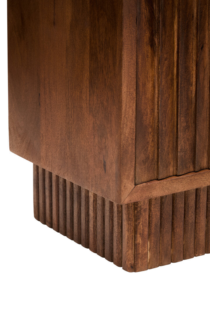 Brooklyn Two Door Mango Wood Carved Sideboard