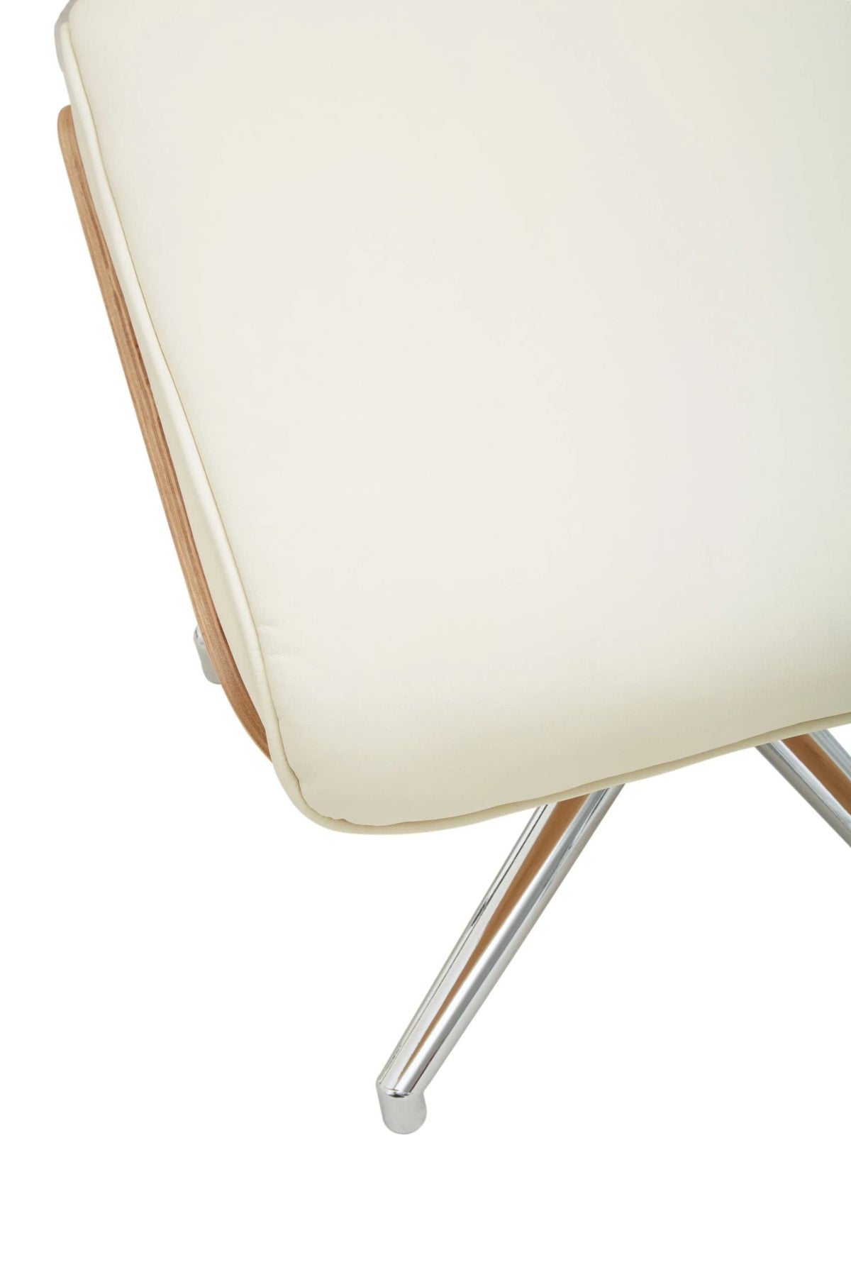 Tring Leather Effect Recliner and Footstool