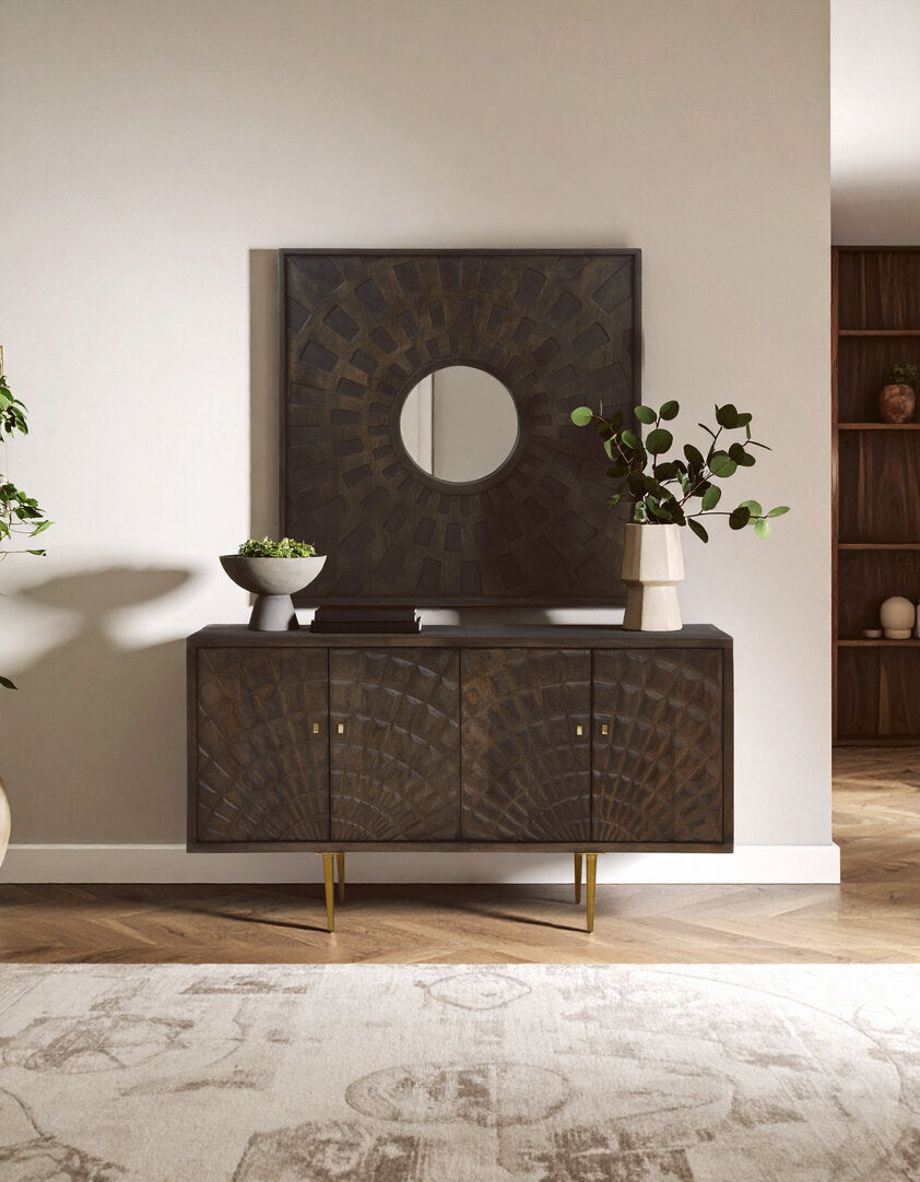 Savoy 4 Door Mango Wood Sideboard