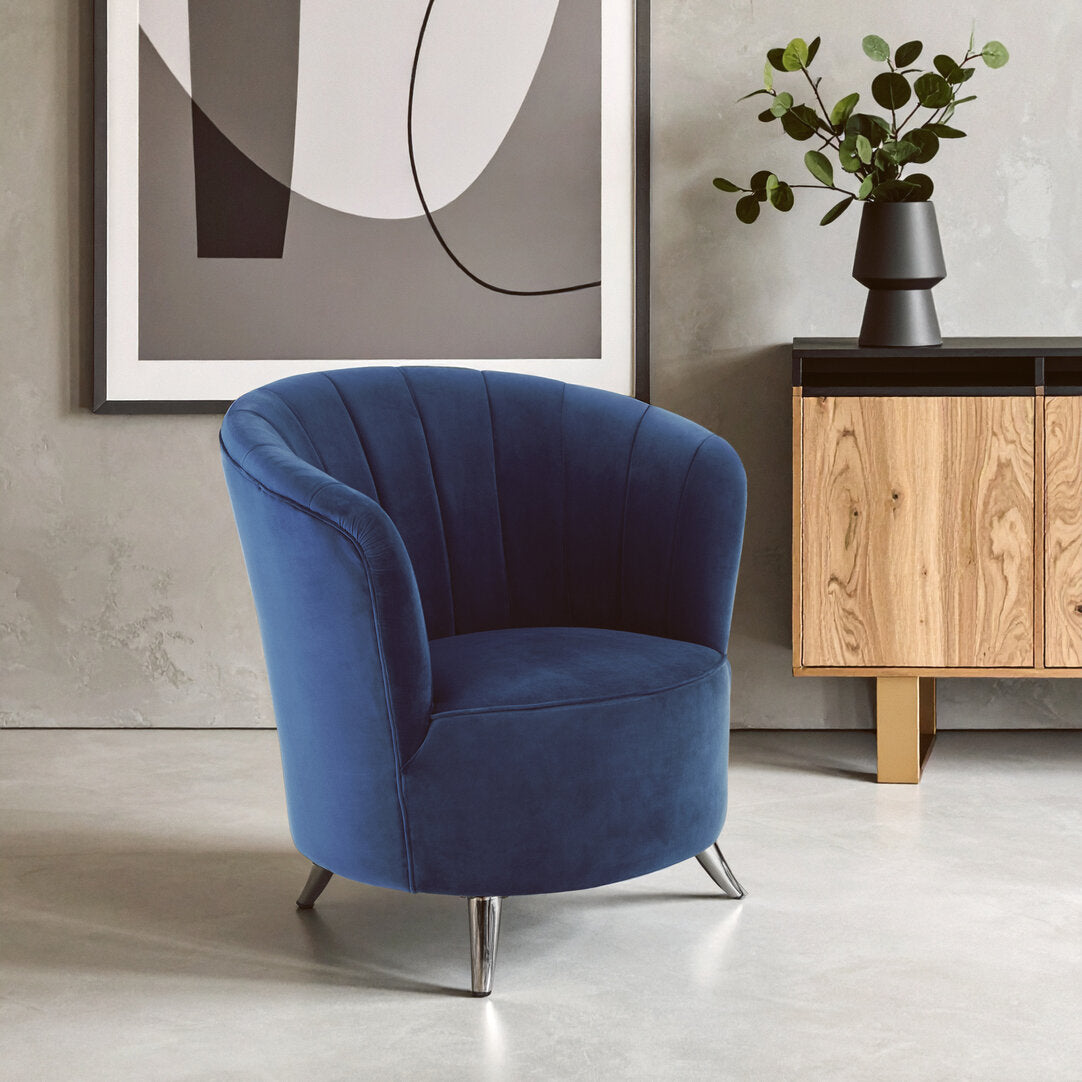 Chelsea Blue Tub Chair