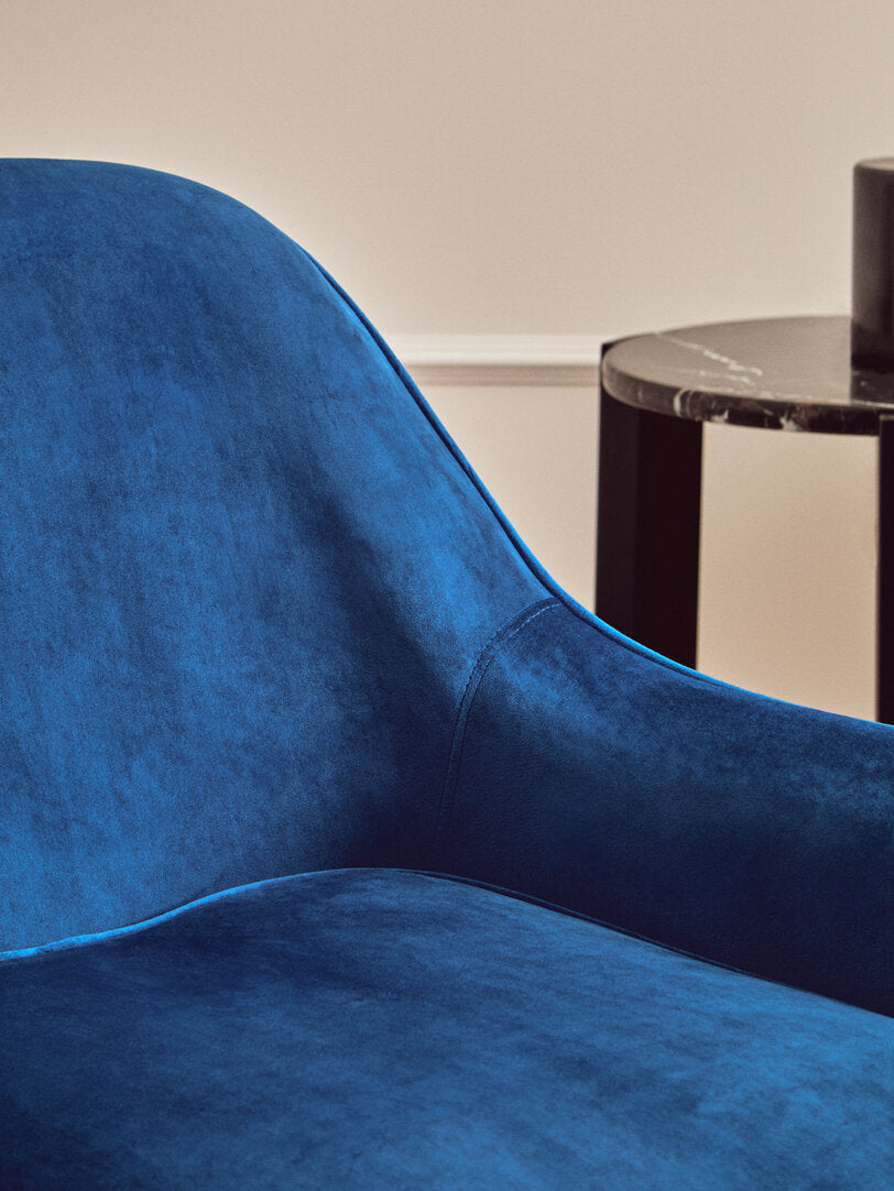 Vienna Midnight Velvet Chair