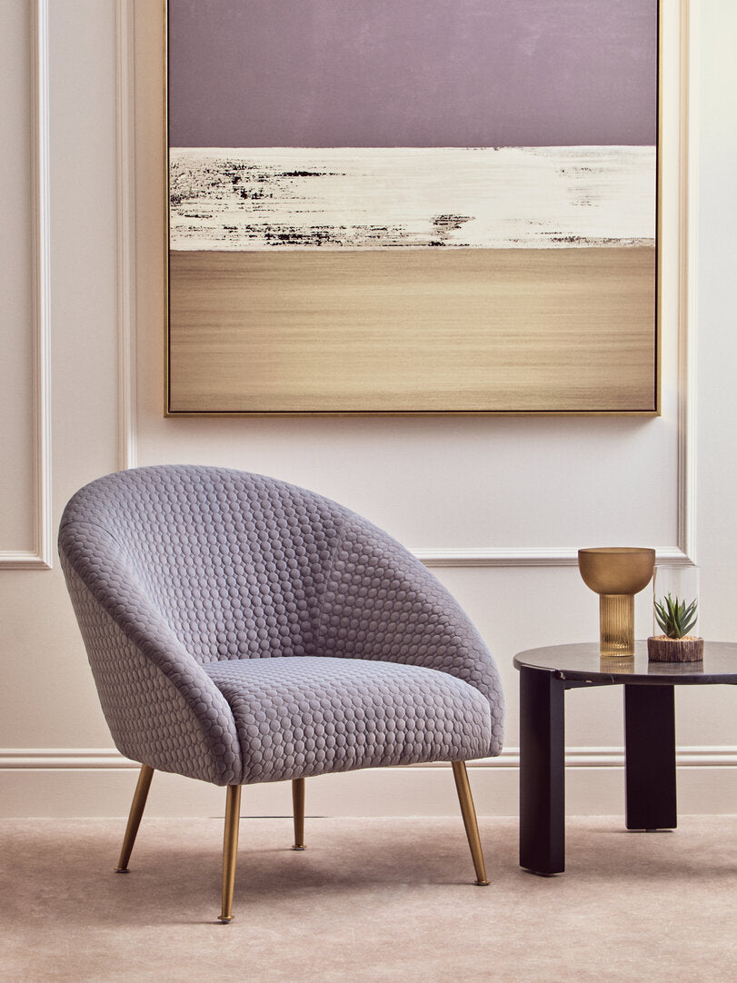 Lincoln Grey Occasional Chair