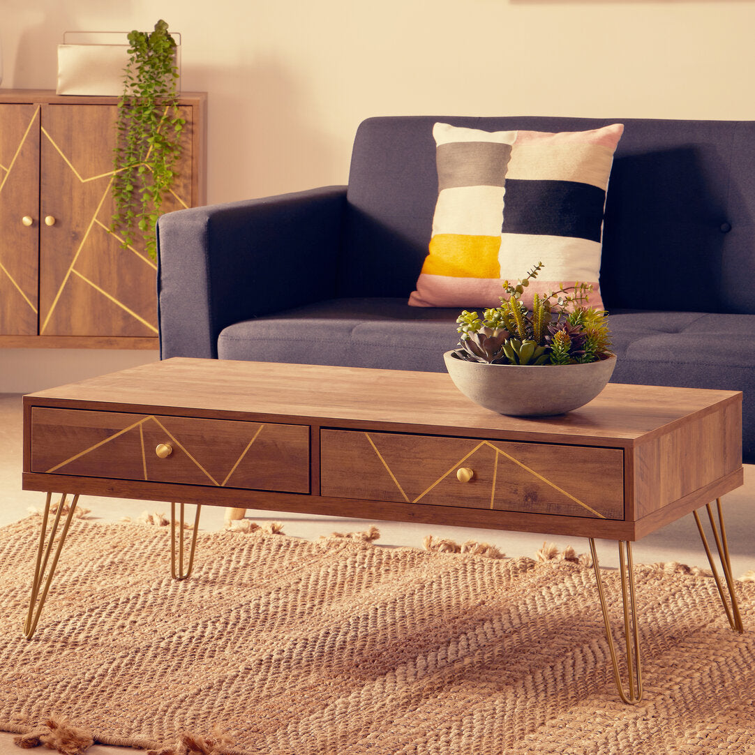 Belgravia Coffee Table with 2 Drawers