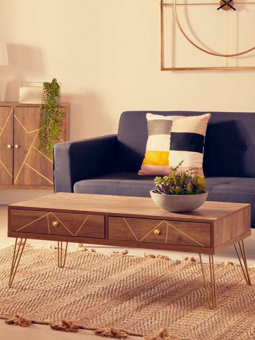 Belgravia Coffee Table with 2 Drawers