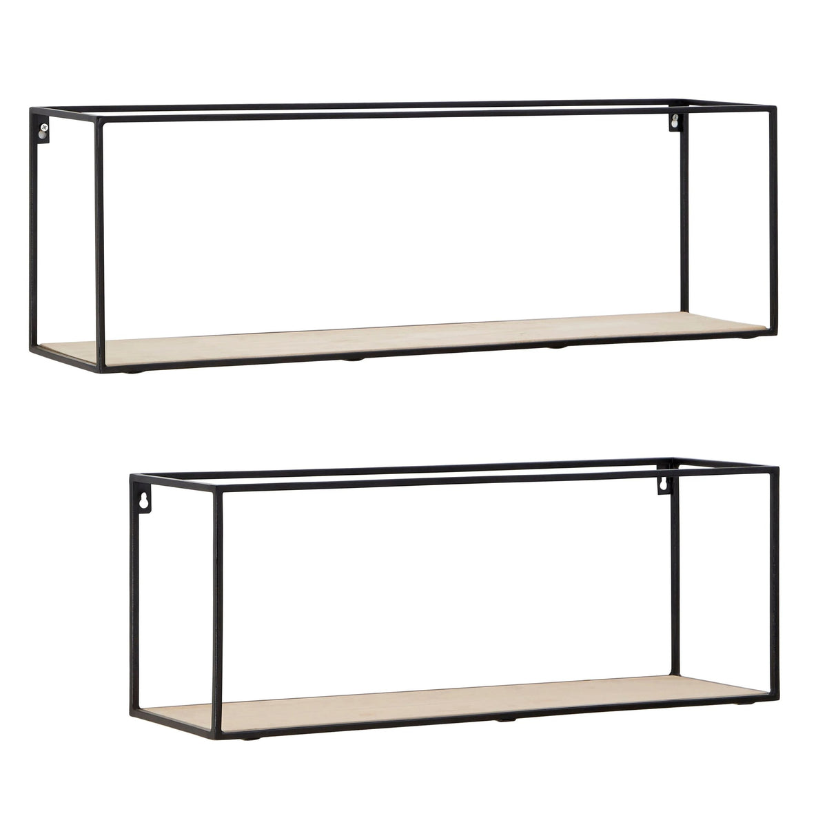 Broadway Set of 2 Cuboid Wall Shelf