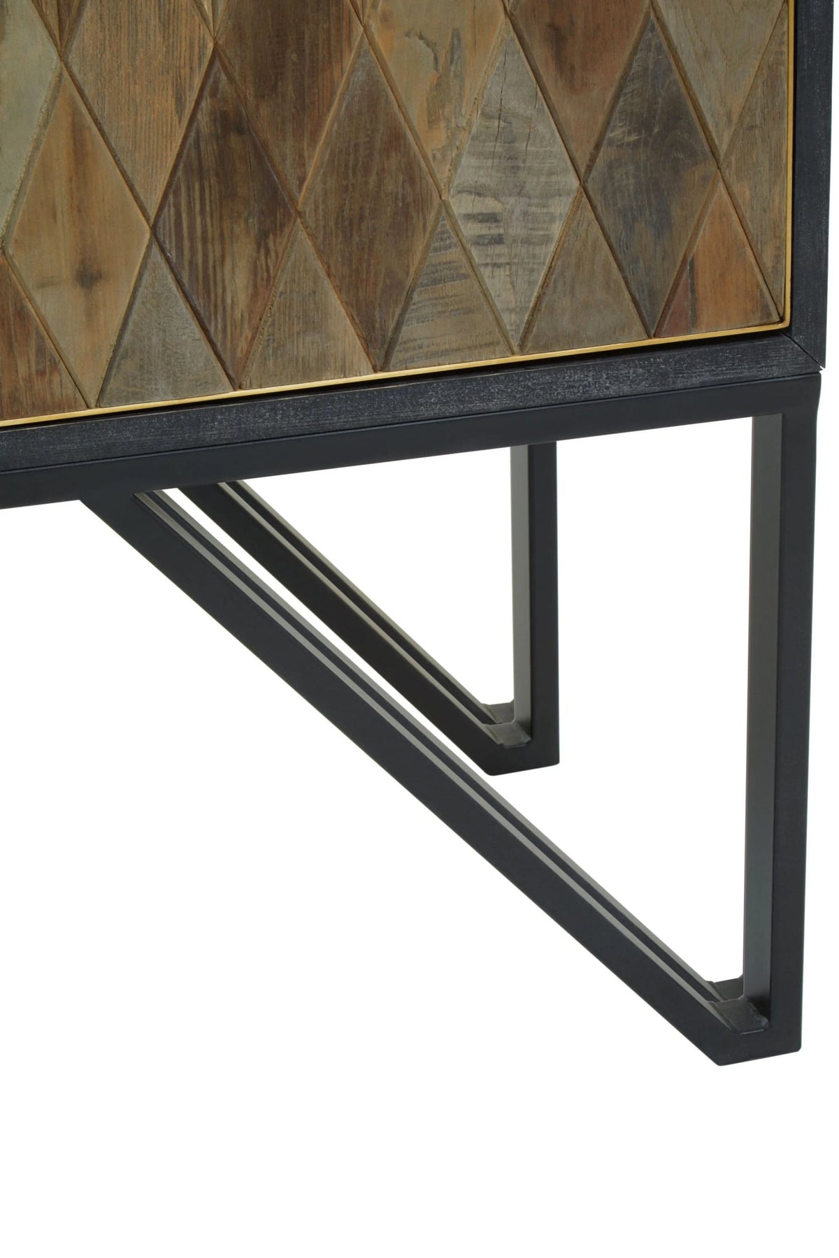 Malton Textured Recycled Wood Cabinet