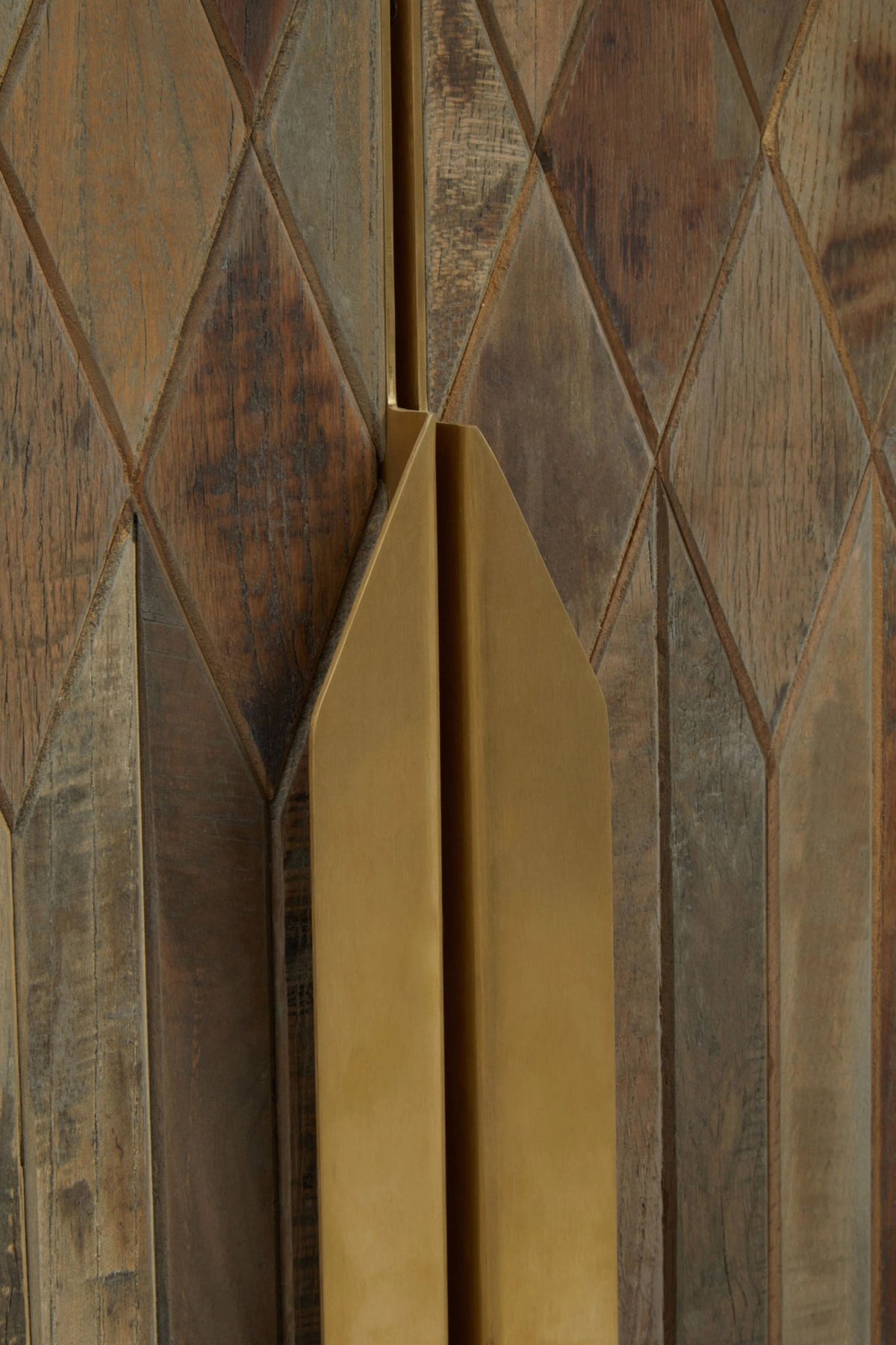 Malton Textured Recycled Wood Cabinet