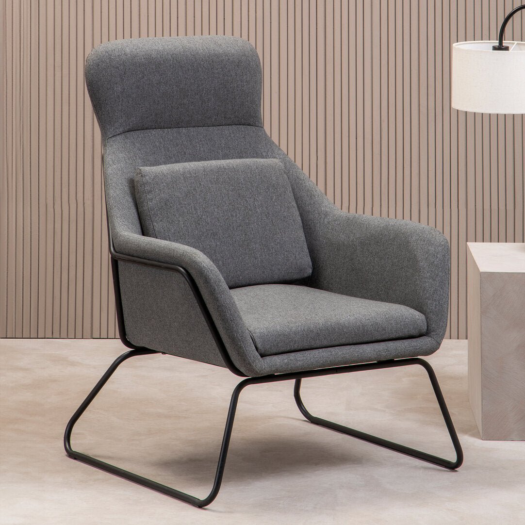 Richmond Grey Fabric Chair