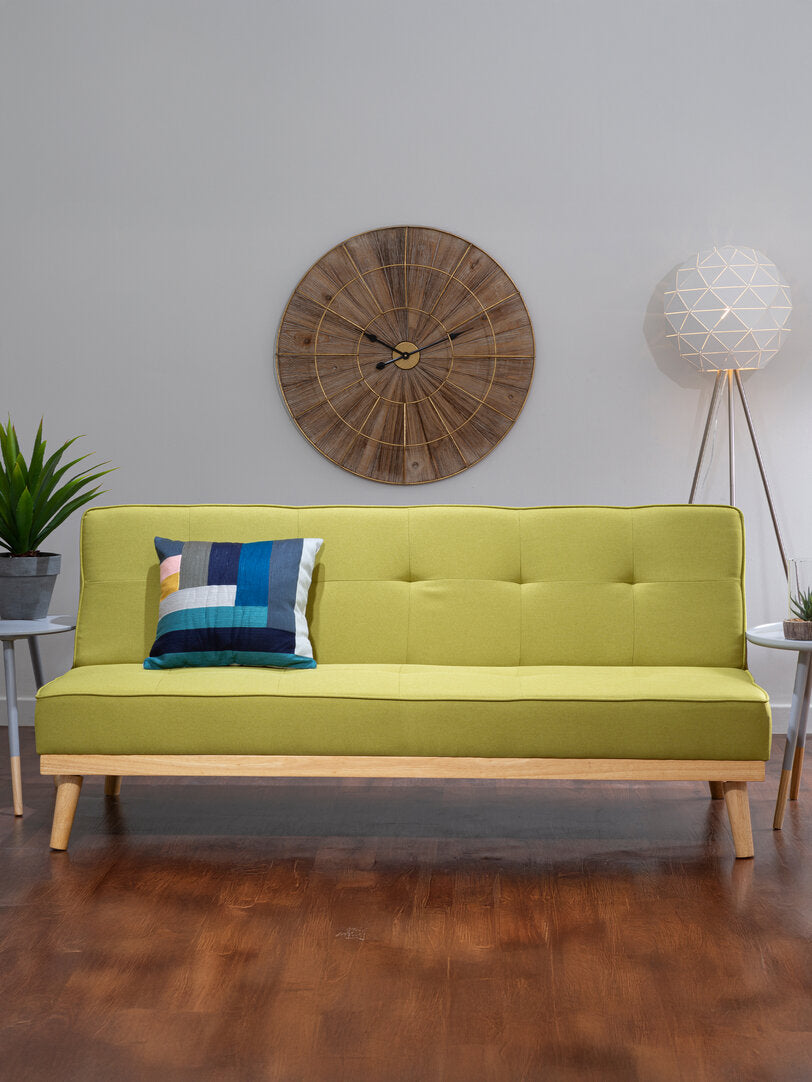 Richmond 3 Seat Green Sofa Bed