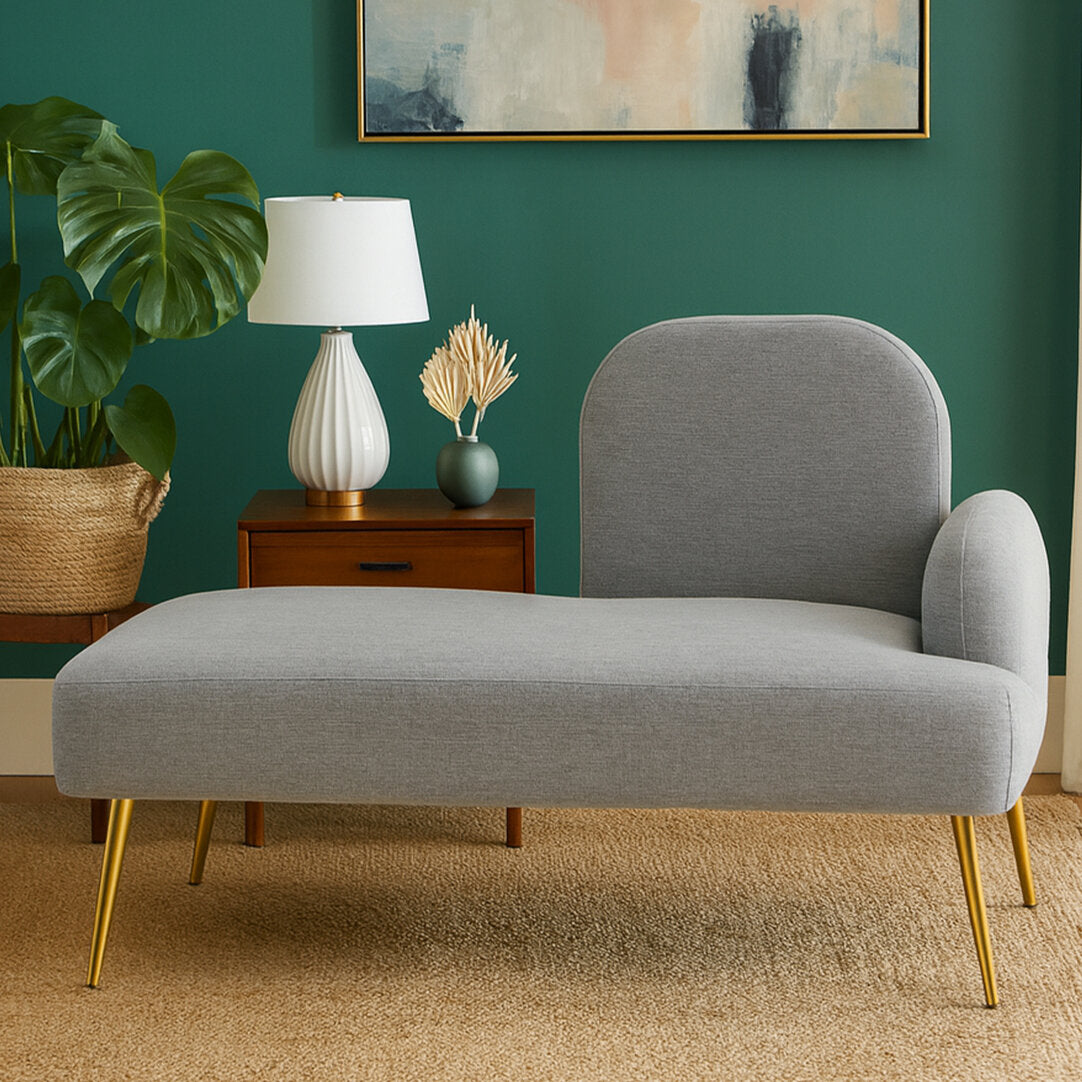 Belgravia Grey Right Hand Chaise Longue