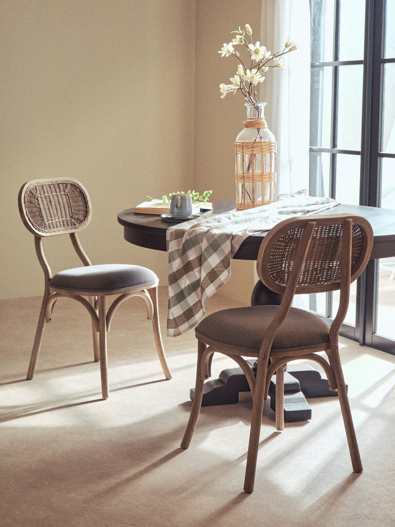 Stirling Grey Wash Elm Wood Dining Chair