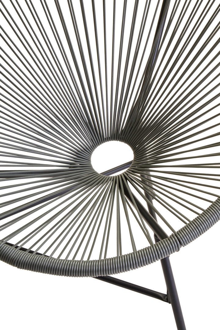 York Grey 3 Piece Rattan Patio Set