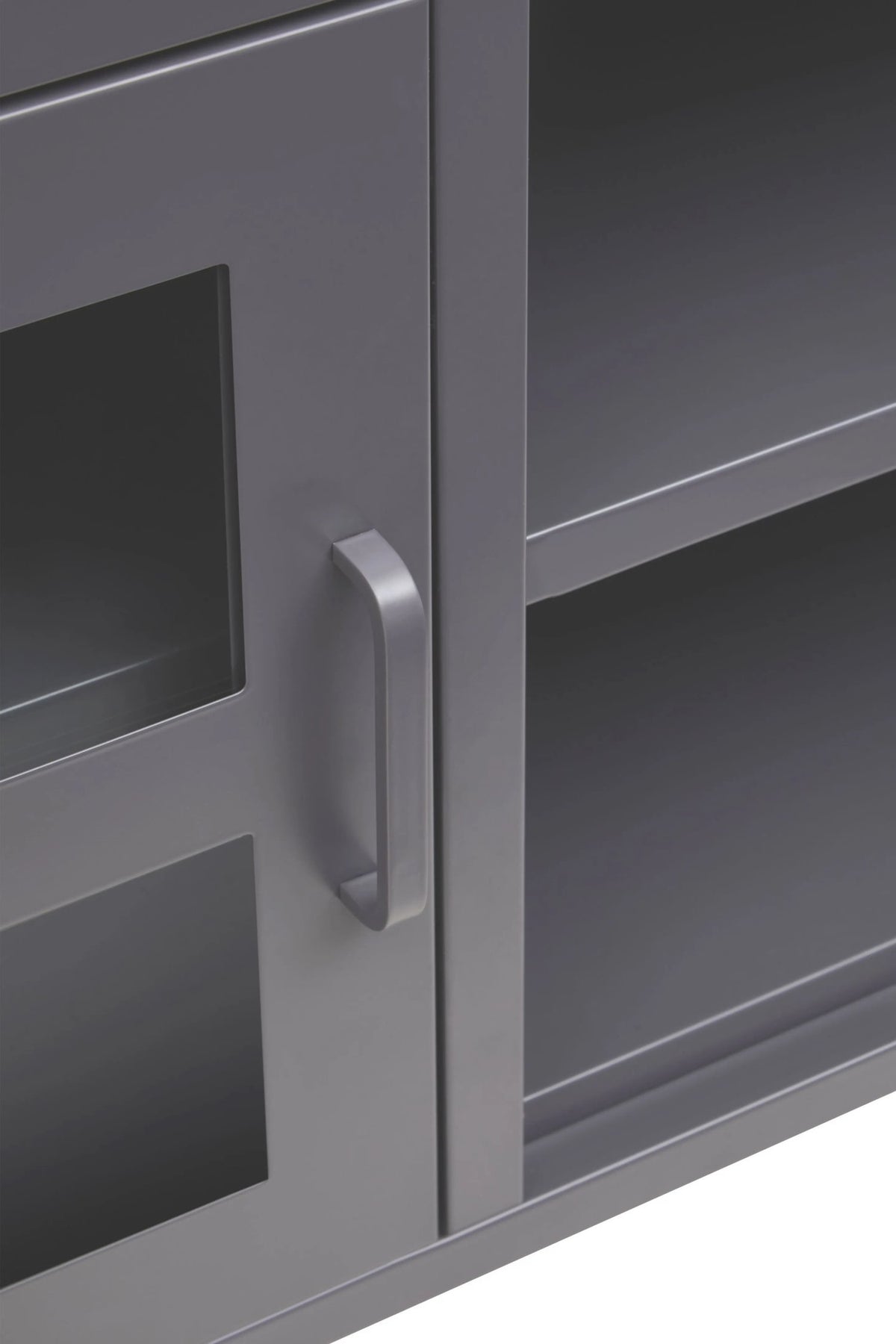 Cambridge Two Door Metal Media Unit