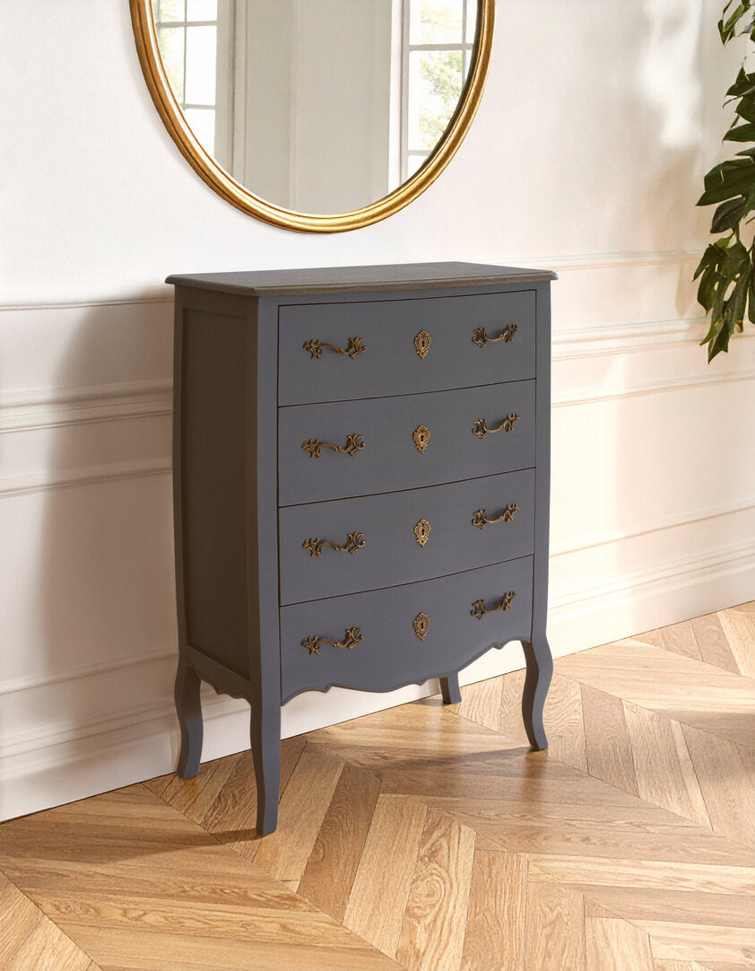 Stirling 4 Drawer Dark Grey Chest