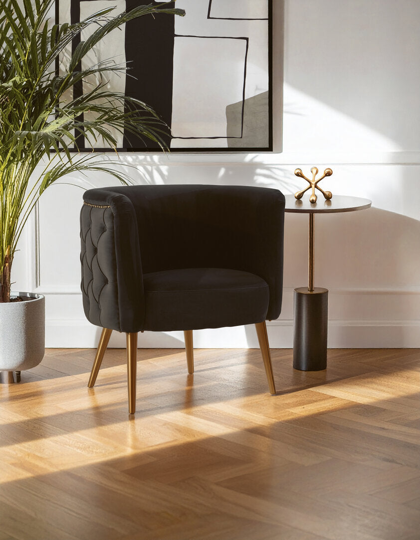 Penzance Black Tub Chair