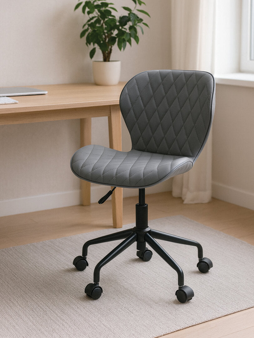 Florence Grey And Black Home Office Chair