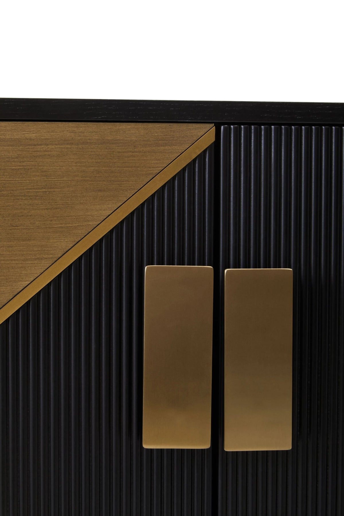Lisbon Black and Grey Sideboard