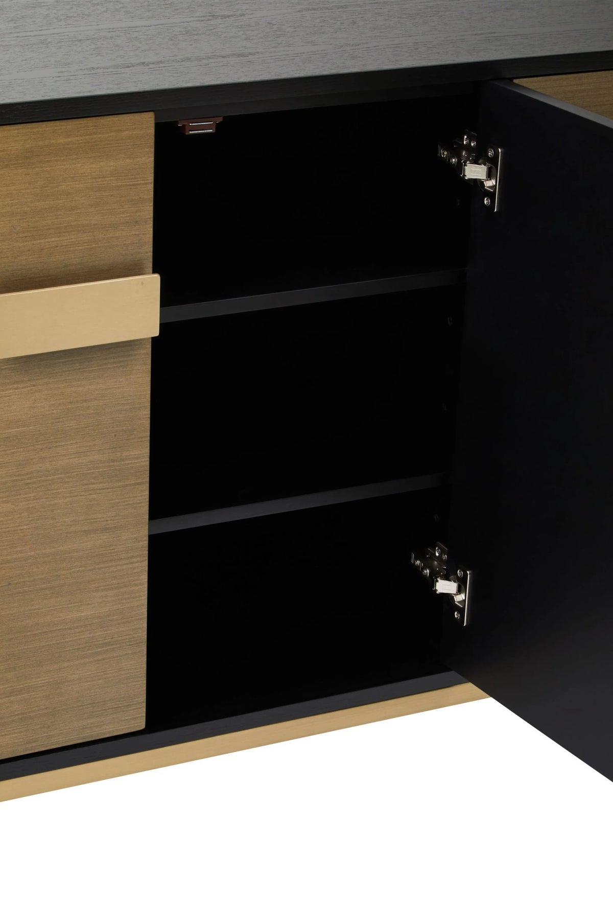 Lisbon Black and Grey Sideboard