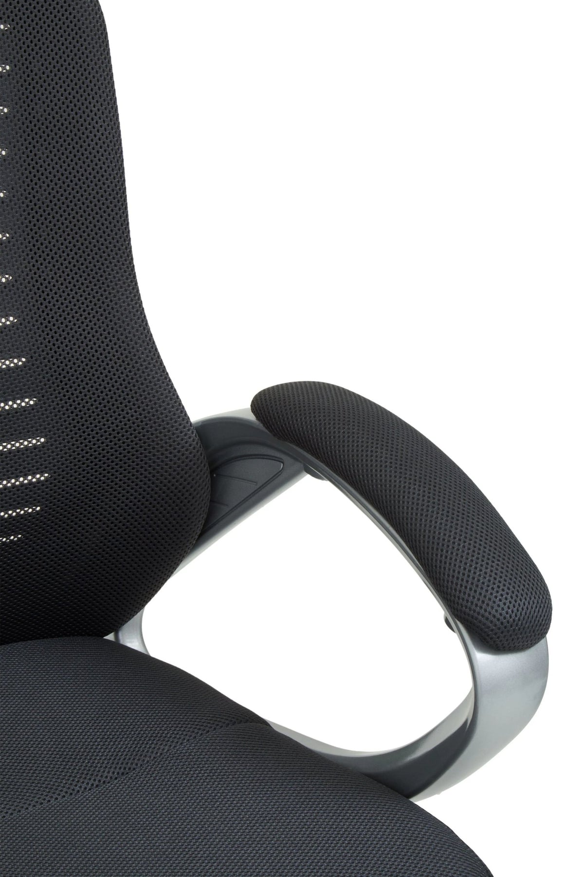Windsor Dark Grey Home Office Chair with Headrest