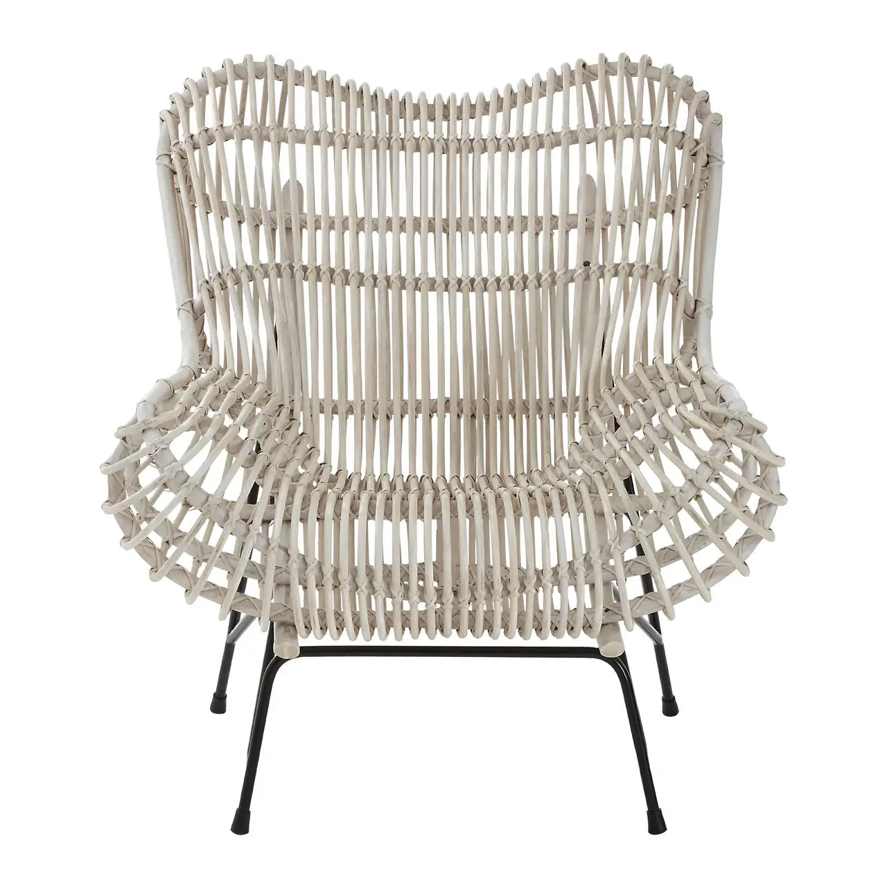 Java White Occasional Chair