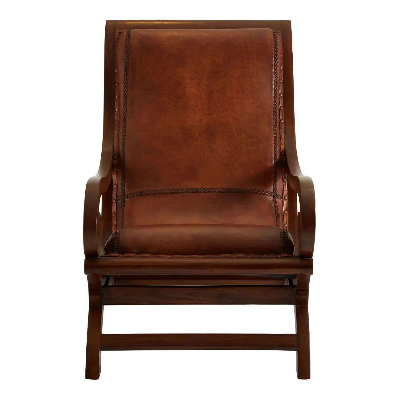 Inca Chair With Footstool