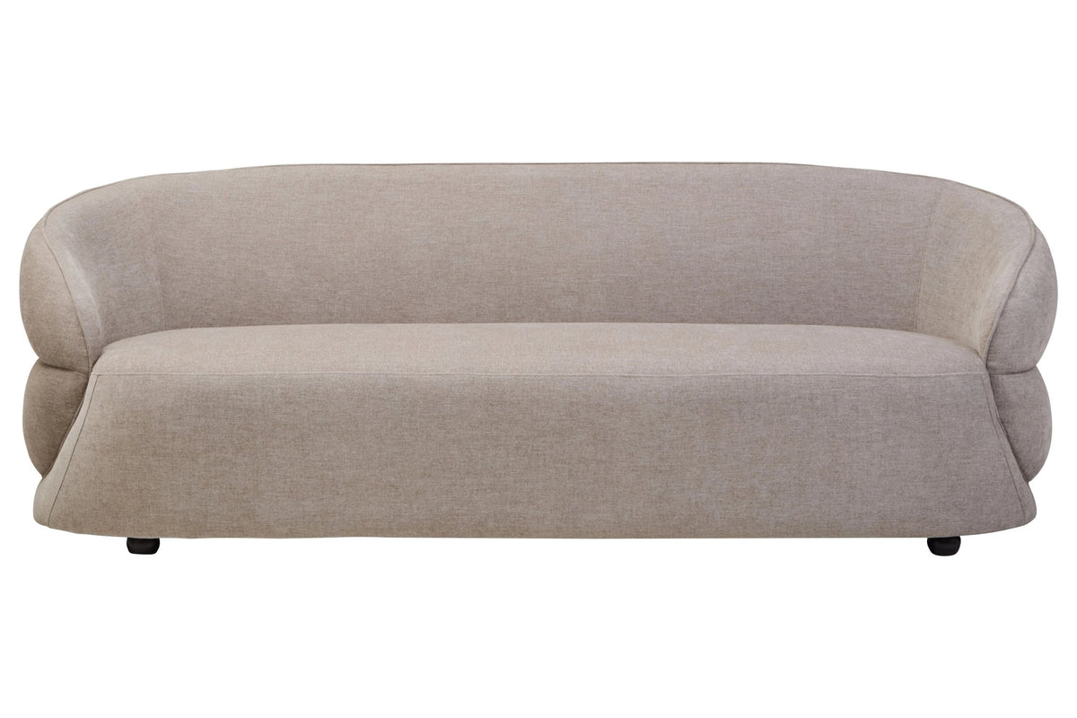 Chester Taupe Chenille Three Seater Sofa