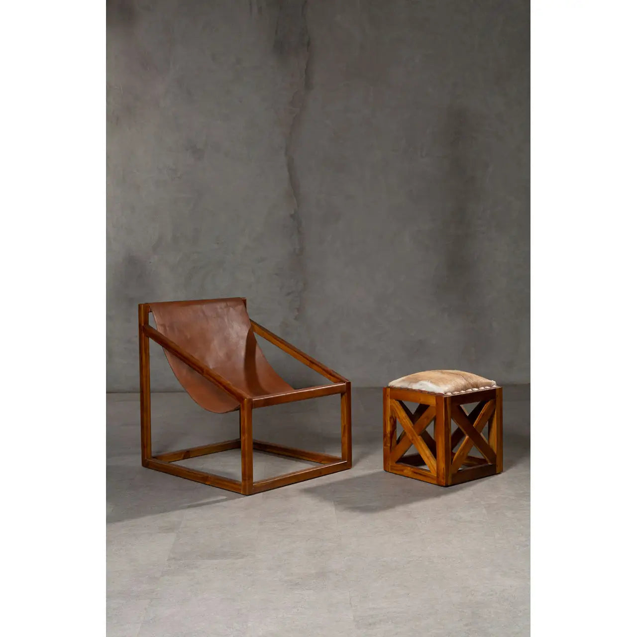 Kendari Cubic Frame Chair