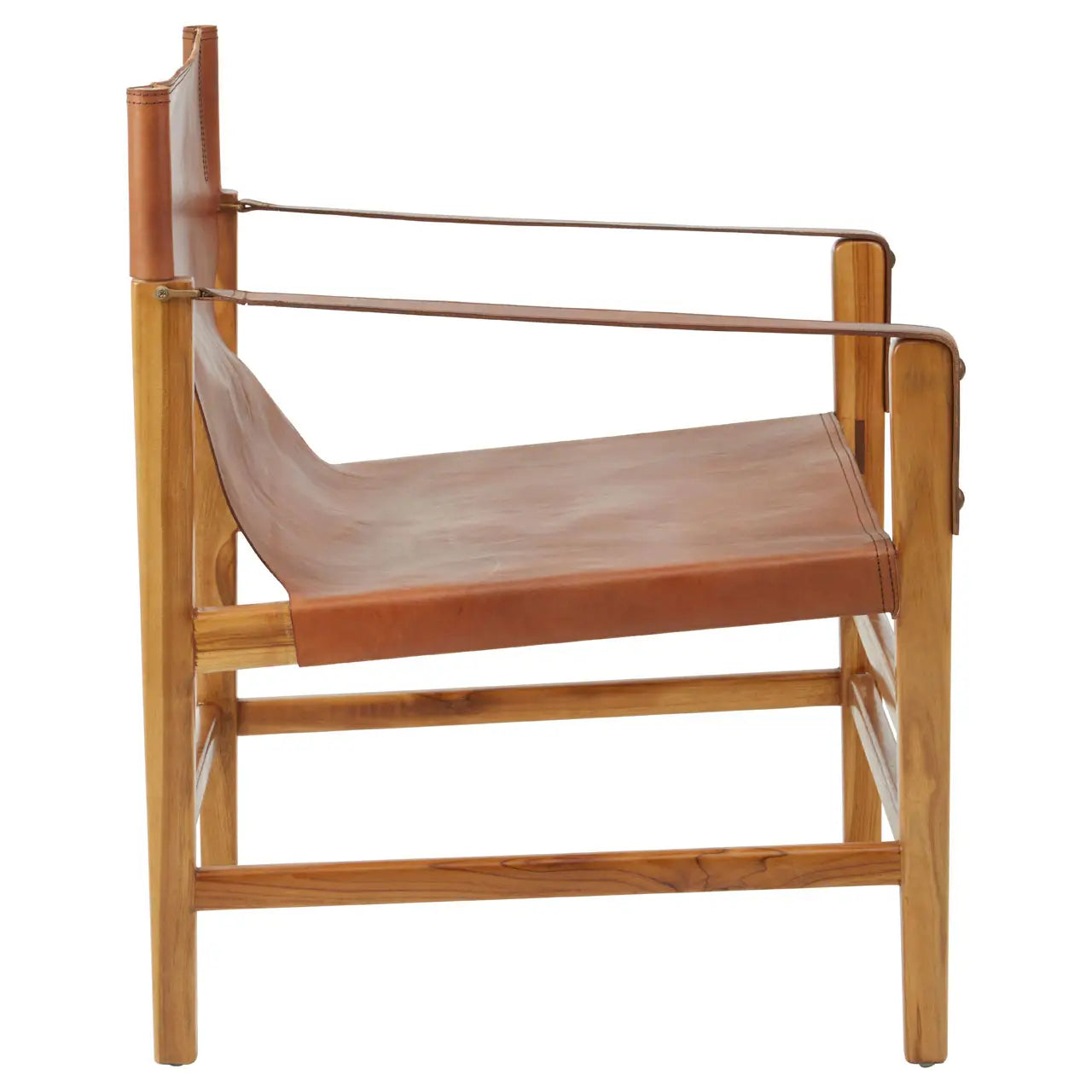 Kendari Brown Cow Leather Chair