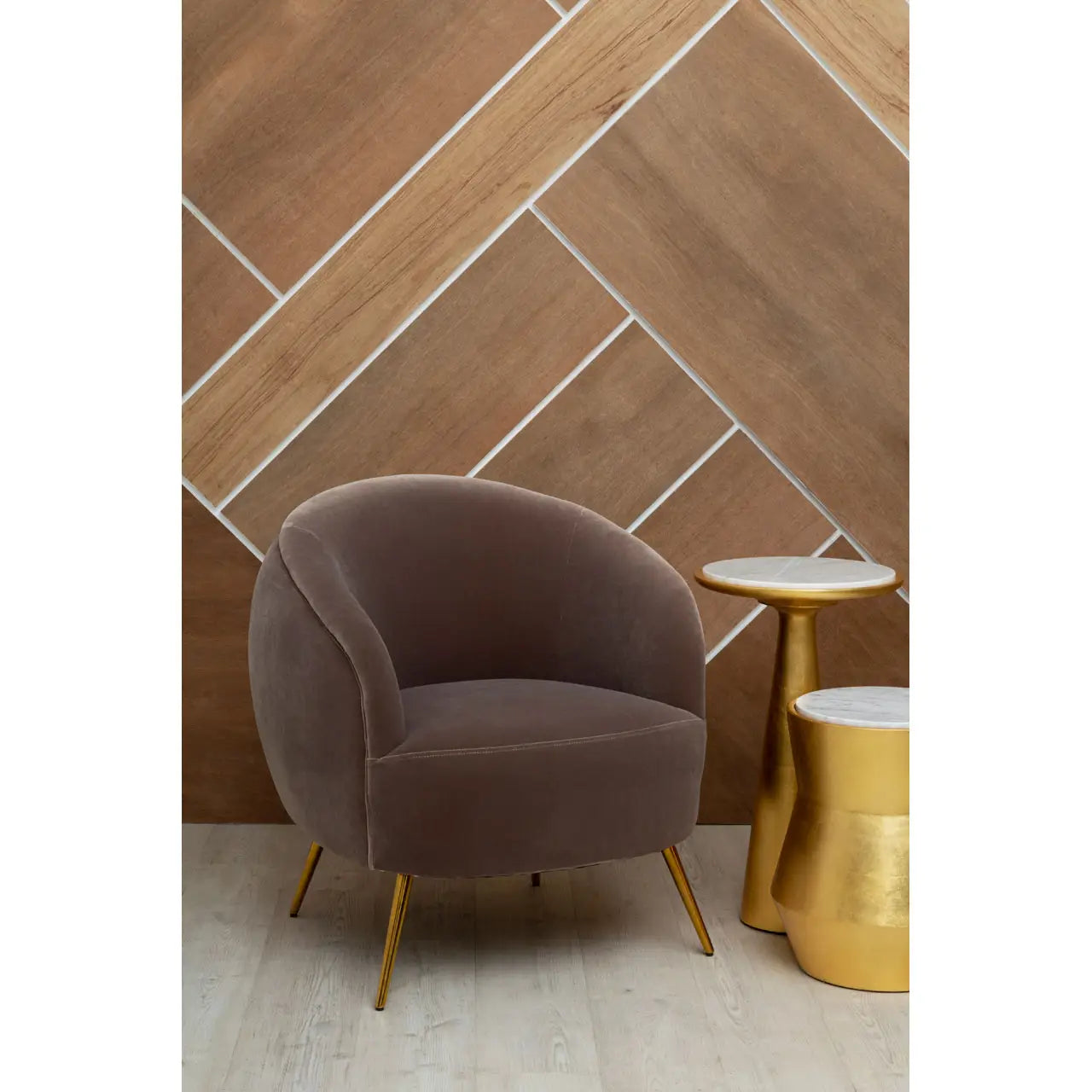 Manhattan Velvet Armchair