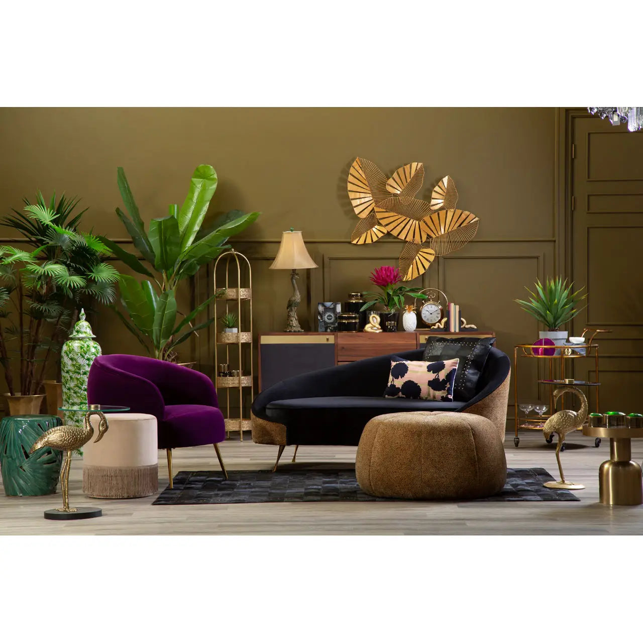 Manhattan Velvet Armchair