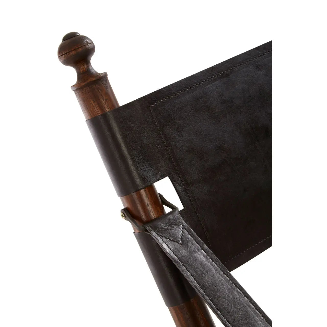 Inca Teak And Black Folding Chair
