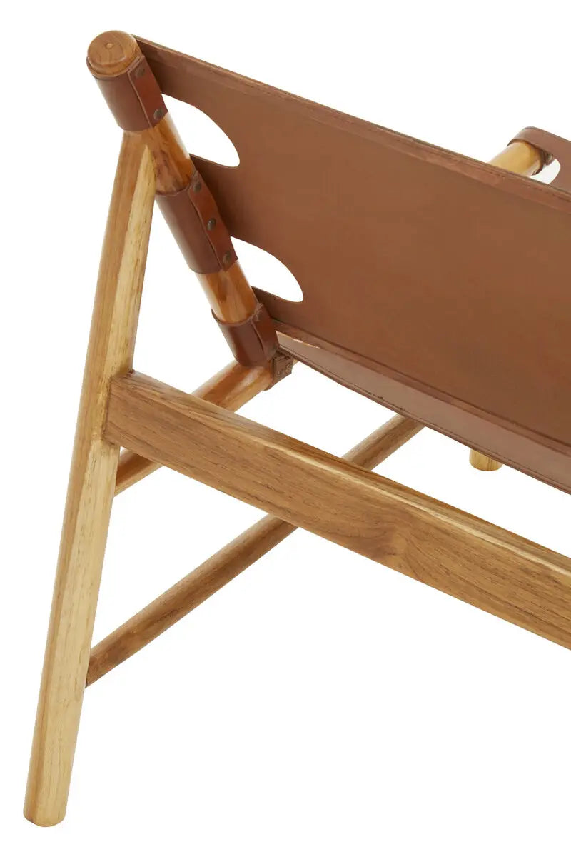 Kendari Antique Leather Chair