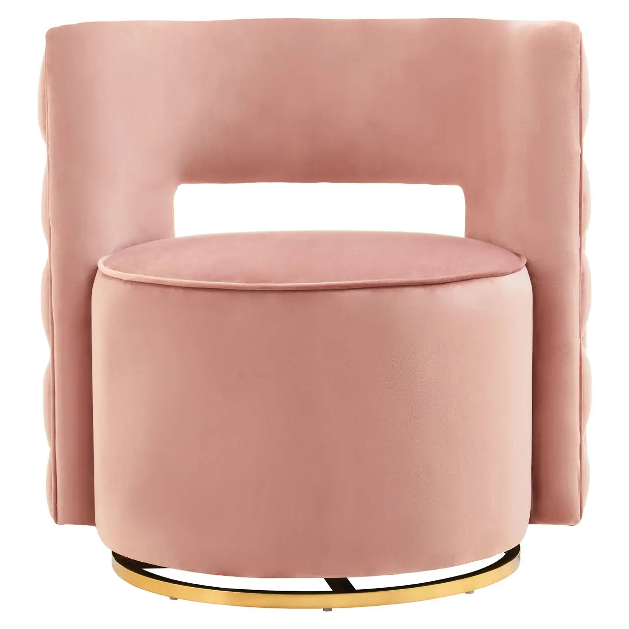 Yasmeen Velvet Swivel Chair