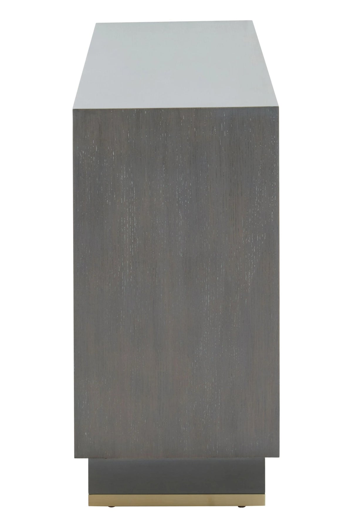 Oxford Grey Shagreen Effect Three Drawer Sideboard