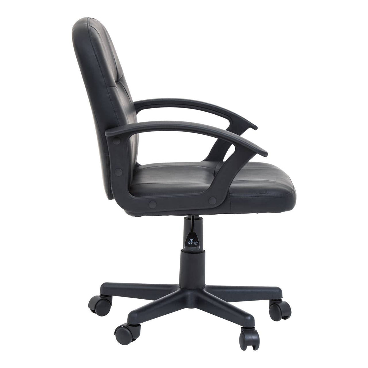 Florence Black Small Home Office Chair