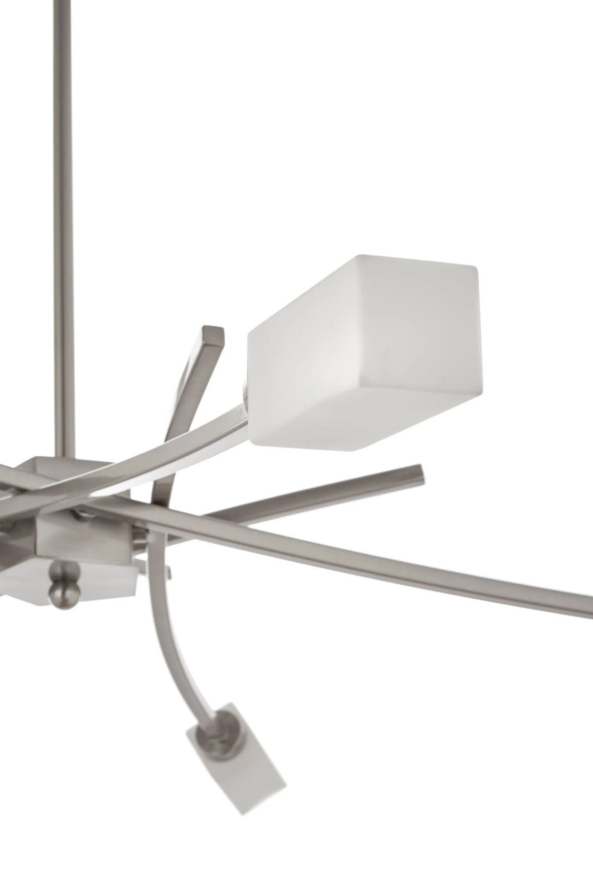 Cambridge 5 Frosted Glass Shade Pendant Lamp