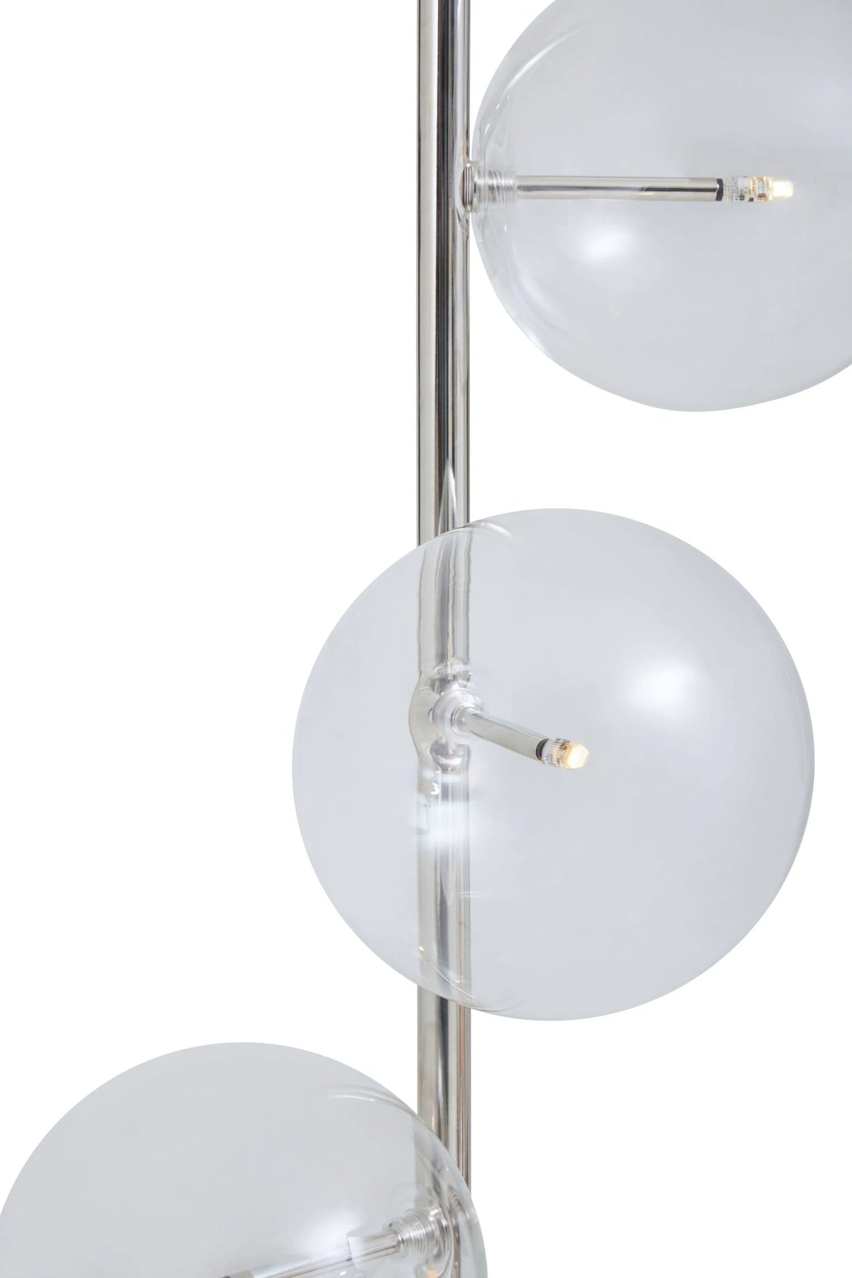 Cambridge Marble and 5 Bulb Floor Lamp