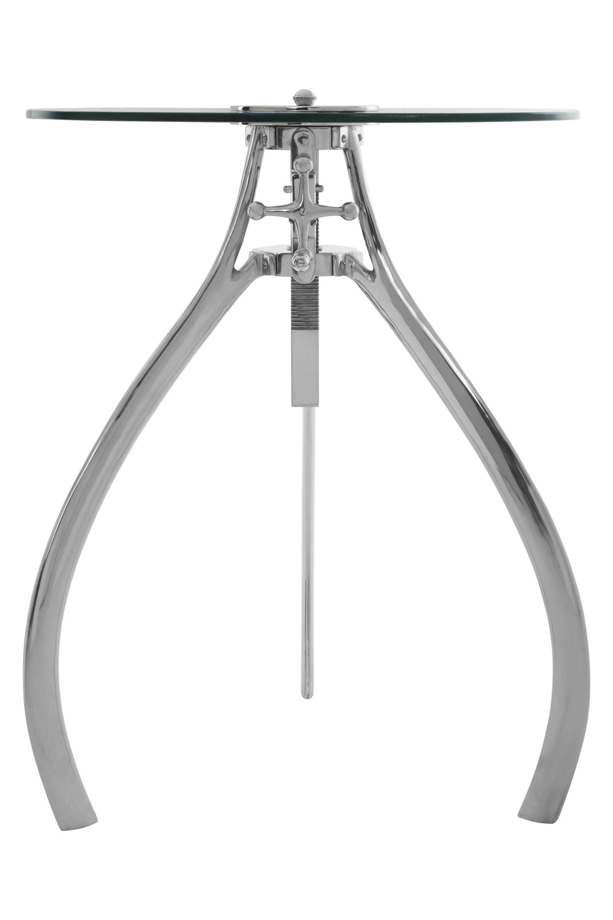 Lydford Crank Mechanism Adjustable Round Bar Table