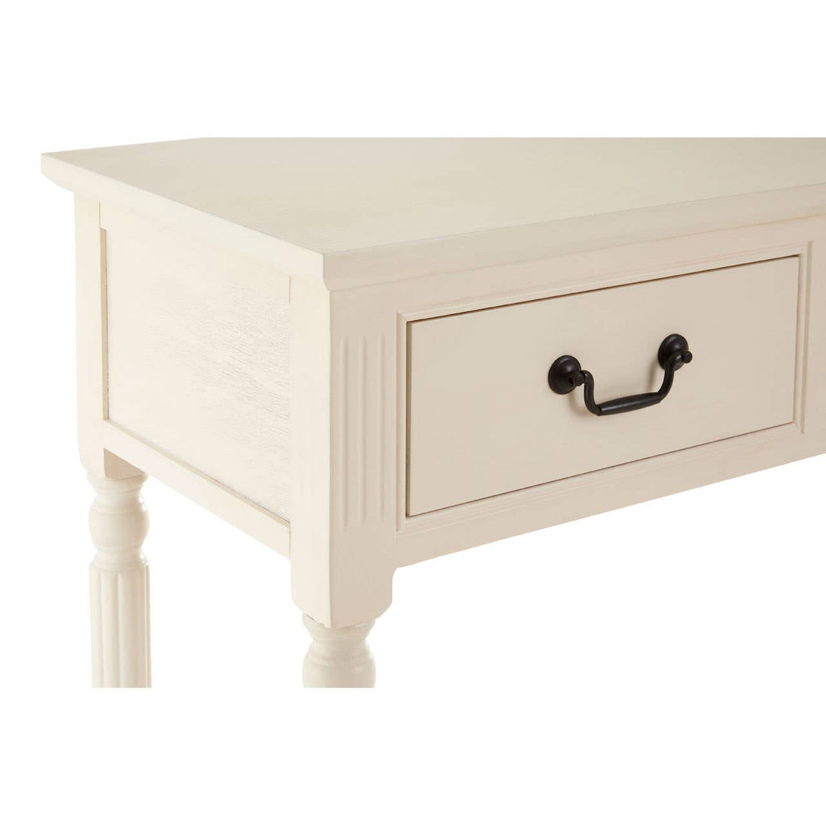 Savoy 3 Drawer Ivory Console Table