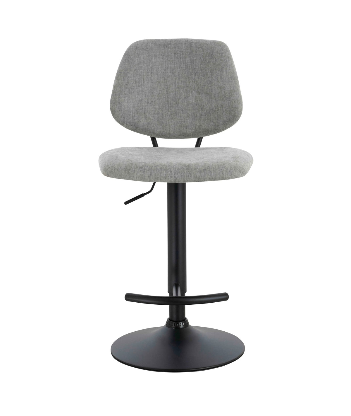 Chichester Set of 2 Textured Fabric Bar Chairs #colour_light-grey