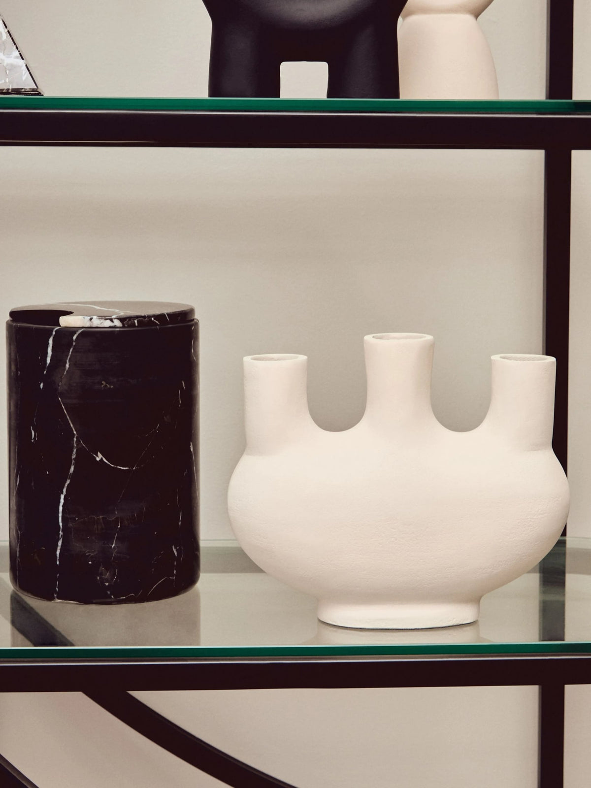 Valencia Half Moon 4 Tier Shelf Unit