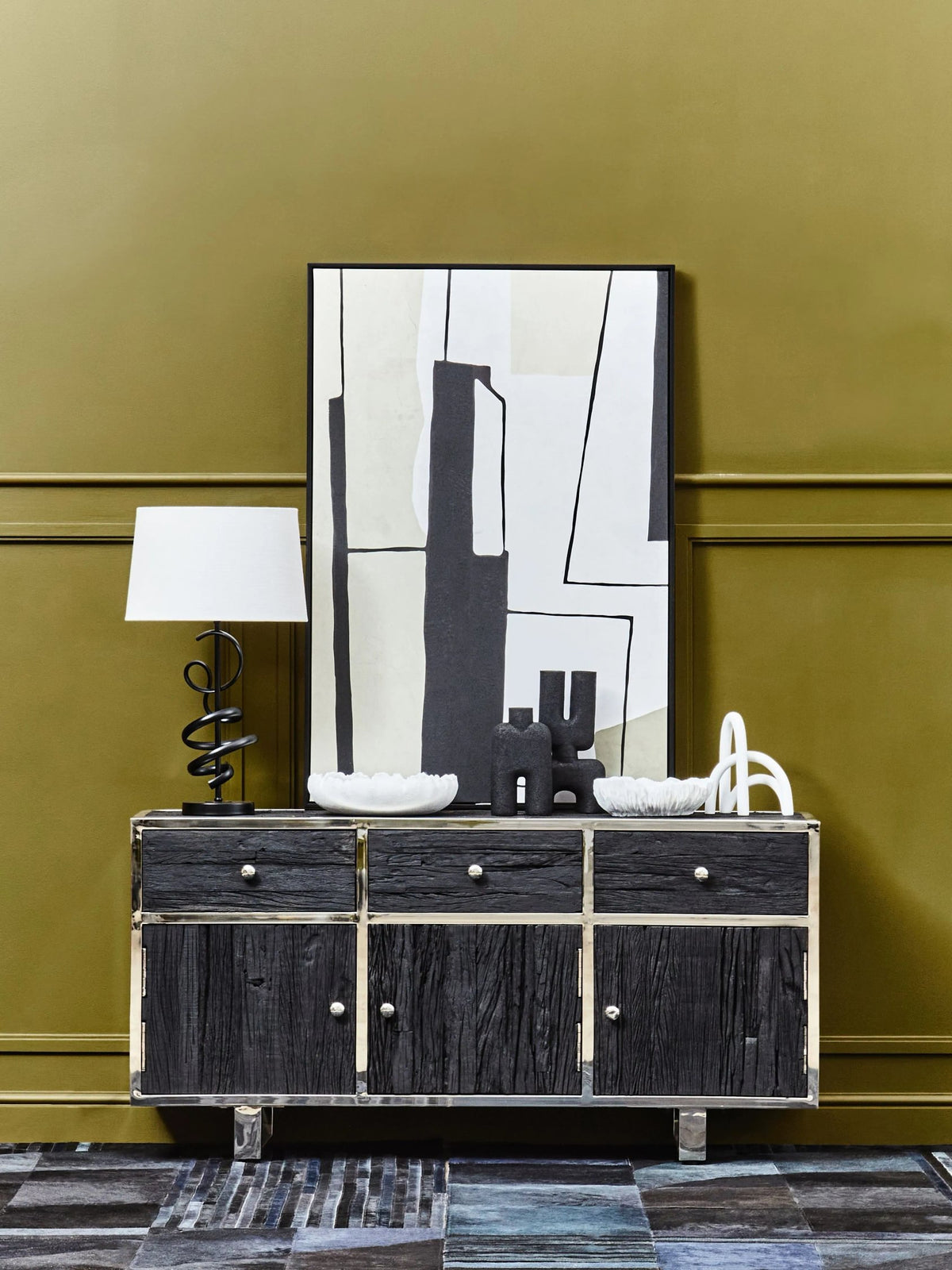 Madison Wood Sideboard