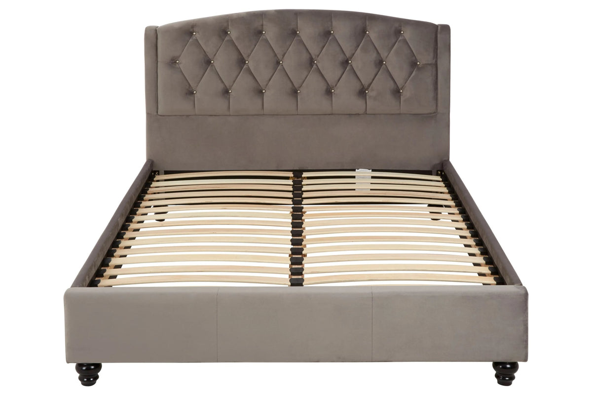 Lincoln Steel Shade Double Bed