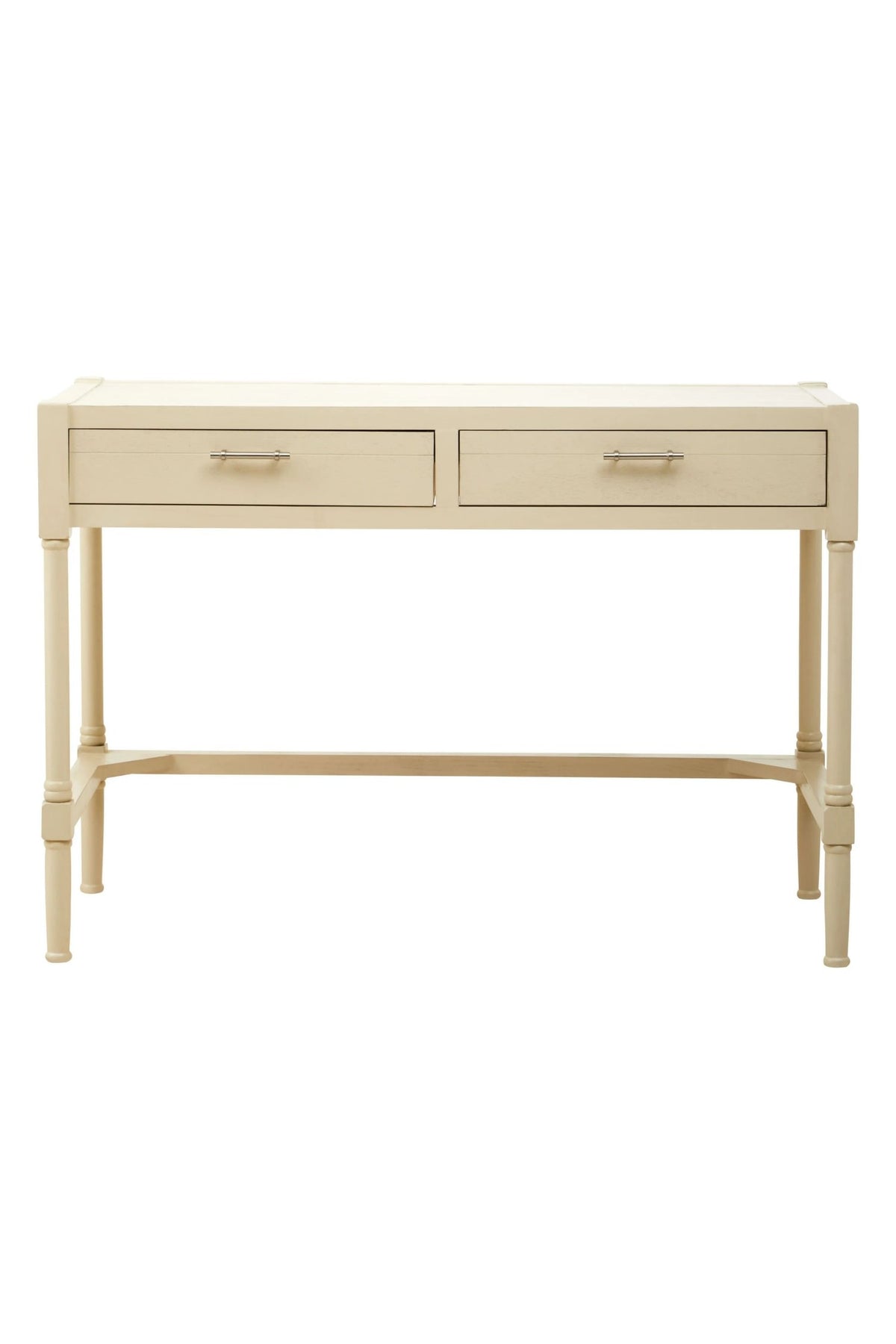Savoy Ivory Wooden Desk with 2 Drawer
