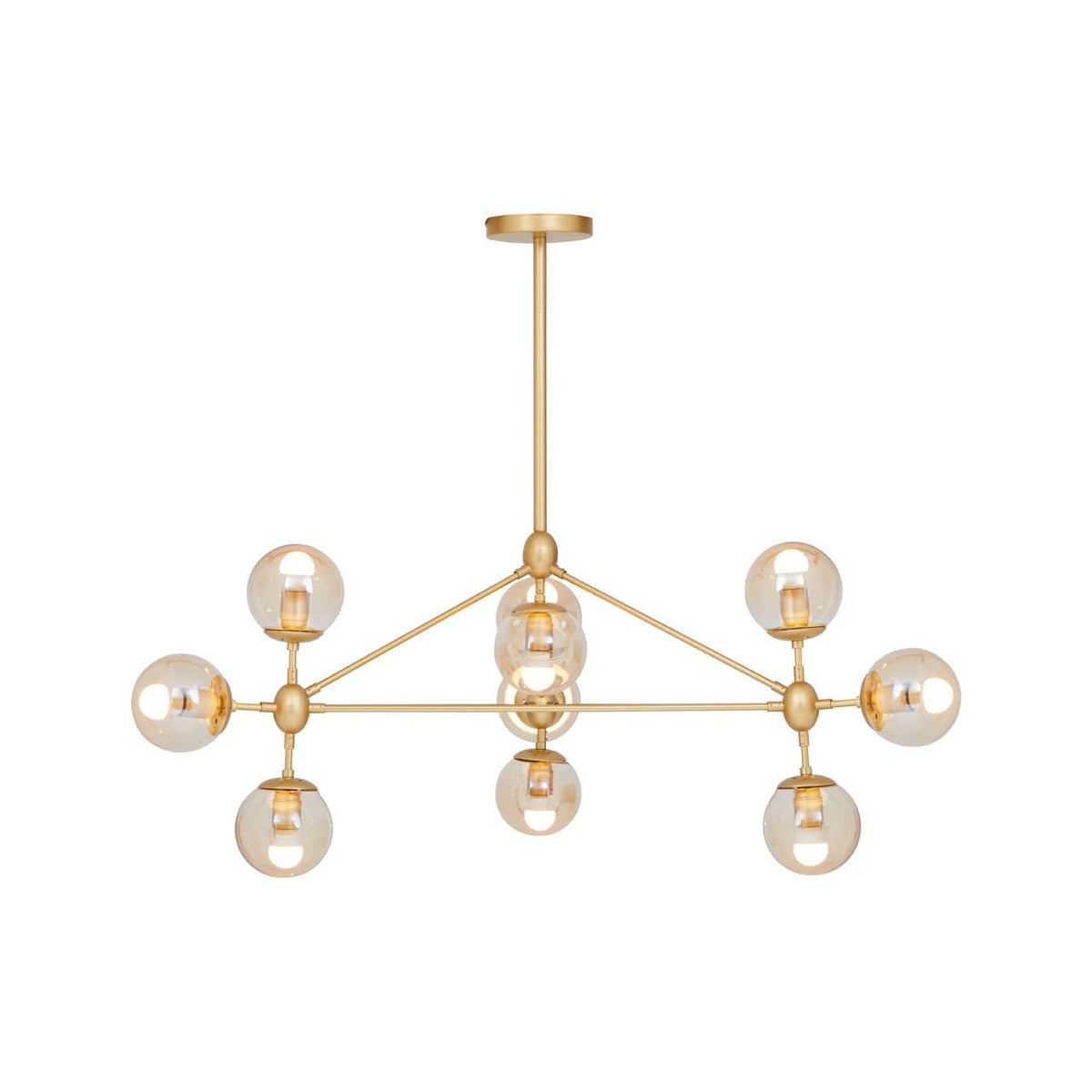 Cambridge 10 Arm Pendant Light